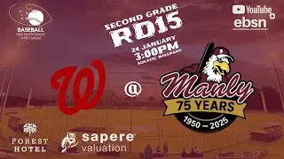 MANLY EAGLES SECOND GRADE V BLACKTOWN WORKERS - 24 JANUARY 2026