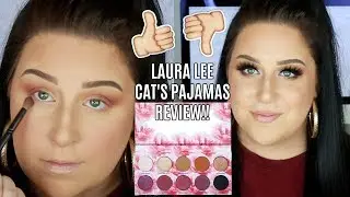 LAURA LEE CAT'S PAJAMAS PALETTE REVIEW + TUTORIAL!!