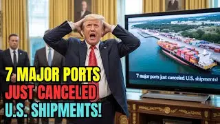 Trump STUNNED as 7 Major Ports CANCEL U.S. Shipments &mdash; Global Economy Spirals! Tariffs, Trade War
