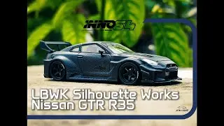 Inno64 Nissan LB Silhouette Works Nissan 35 GT-RR (R35 GTR) Full Carbon