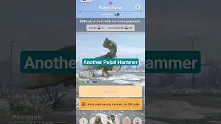Another Pukei with Hammer #monsterhunter #monsterhunternow #hammer