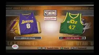 All Uniforms & Jerseys - NBA LIVE 2005 (PS2)