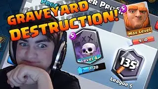 Graveyard OP! Live Clash Royale Games!