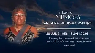  ✝️ NÉCROLOGIE DE MAMAN KABISEBA MUJINGA PAULINE LE JOUR DE SES FUNÉRAILLES. 