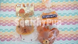 SOLD (3) Mini Royal Soft/BS Headbun/Kapi Pancake Squishy SET