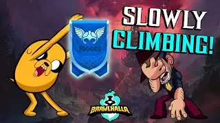 I MADE PLATINUM! - Brawlhalla: Kor 'Jake' Gameplay