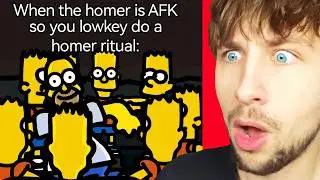Reacting to Popular You VS Homer Shorts!