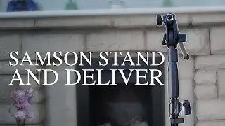 Samson MK10 Microphone Stand | budget mic stand for blue yeti | UK Review & Unboxing