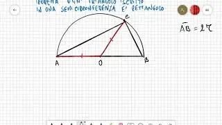 Triangolo inscritto in semicirconferenza