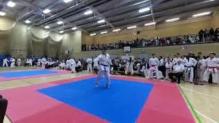 KDF Open Karate 18 03 2018 Andrew Livett Kata Karate
