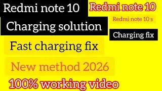 Redmi Note 10s charging problem solution & redmi Note 10s charging jumper trick 2025