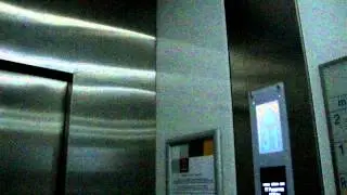 Old rebuilt KONE Minispace Traction elevators/lifts, Hotel Adagio Paris Tour Eiffel