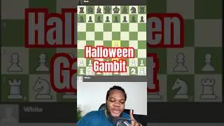 Гамбит на Хэллоуин #шахматы #chesscom #chesstips