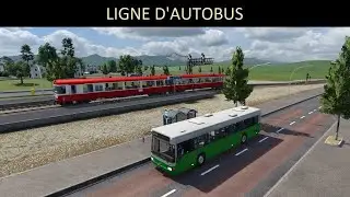 Transport Fever 2 - Map 10 - Autobus EN C - Entrelacs - initiale