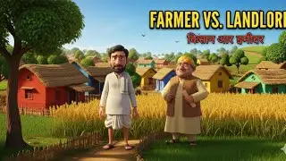 The Poor Farmer and the Clever Landlord | Moral Story #short#story#video 