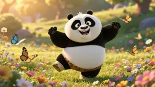 Panda Bear, Panda Bear, Spin Around | Fun Animal Dance Rhyme for Kids | Nursery Rhymes & Songs