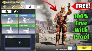 Free Get 'Peace' Emote in COD Mobile | How to Get Free Emotes in COD Mobile | Free Emotes COD Mobile