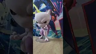 Flocked Mewtwo, He's so fluffy! #funko #funkopop #pokemon