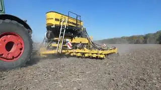 Посів пшениці після соняшника сівалкою Claydon Hybrid T6. Жовтень 2022. Вінницька область.