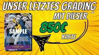 Über 1000€ Sammelkarten zum Grading schicken | One Piece Law Manga Alt Art & Pokemon Nachtara Vmax