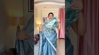 Dola silk saree#meesho #saree #sareehaul #viralvideo