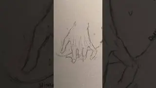 Anime hands #anime #drawing #yaoi #shorts