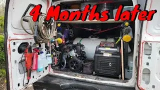 Mobile Detailing Van Setup: 4 Months Later Full Tour