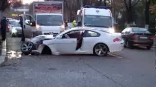 Accident Romania BMW M6