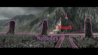 Narco City / Witzmacht vs Bloods / 3 mal liegen reicht nicht ?