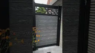 Modern Pedestrian Side Gate