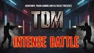 ⚔️ TDM INTENSE BATTLE ⚔️ | ROUND 4 | PRICE POOL 10K BY ACHYAN PACHA & BEAST 🔥 #pubgmobile