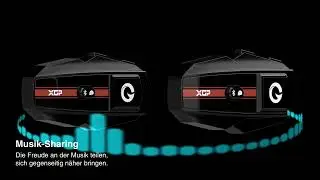 XGP Motorrad Bluetooth Headset Intercom