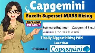 🔥 Capgemini Hiring | Big Update|2023-24-25 Hiring Out!!!