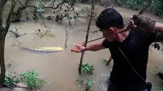 DIY Insane Creative Powerful Fishing Slingshot -Fishing Slingshot Vs Huge Fish Outdoor || Off-Grid
