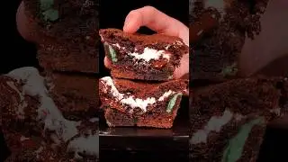 Mint Brownie Muffins 🍪
