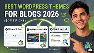 Best WordPress Themes for Blogs 2026 (Top 3 Picks)