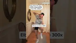 Day 10 of 21 days FUPA CHALLENGE #fupaworkout #21dayschallenge