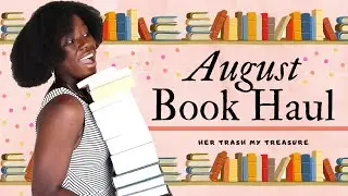 August Book Haul! || 2020 [CC]