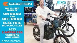 Caofen F80 Electric Motorcycle and Dirt Bike
