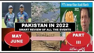 Year 2022 in Pakistan | Part III |Highlights of all the Events |