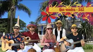 Que vendra - ZAZ. Acoustic cover by Early Bird & Night Owl feat. Gustavo y los Sombreros