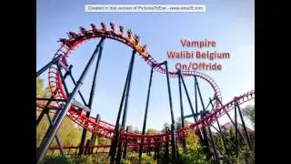 Vampire Walibi Belgium On/offride Front and backseat Vekoma SLC