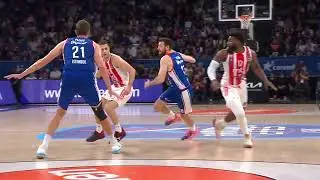Nikola Ivanović Highlights vs Anadolu Efes | EuroLeague R1