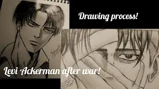 Levi Ackerman | Drawing process 