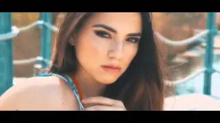 Jademodels-Laura Falquez mit Videoshoot Alte Donau/Wien