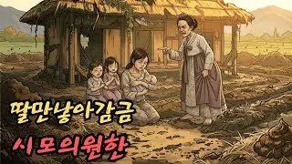 며느리는 딸만 낳았다는 이유로 시어머니에게 들판의 거름 창고에 갇혔고, 시어머니는 이 일로 며느리에게 원한을 품게 되었다. |민담 |전설 |설화 |옛날이야기 |오디오북