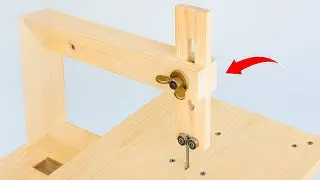 65-Year-Old Carpenter&rsquo;s Genius DIY Woodworking Tool You&rsquo;ve Never Seen Before!
