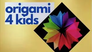 Easy 3D Origami FIREWORKS. Hướng dẫn l&agrave;m ph&aacute;o hoa chơi. कैसे ओरिगेमी पटाखे गुना करने के लिए।. 万華鏡.
