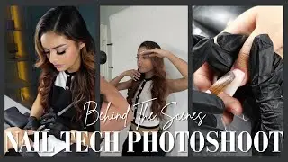 Behind The Scenes | 3 Year Nail Tech Photoshoot
