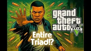 Bulletproof Franklin on Bike Takes Down ENTIRE Triad Gang! 🏍️💥 GTA V Rampage!